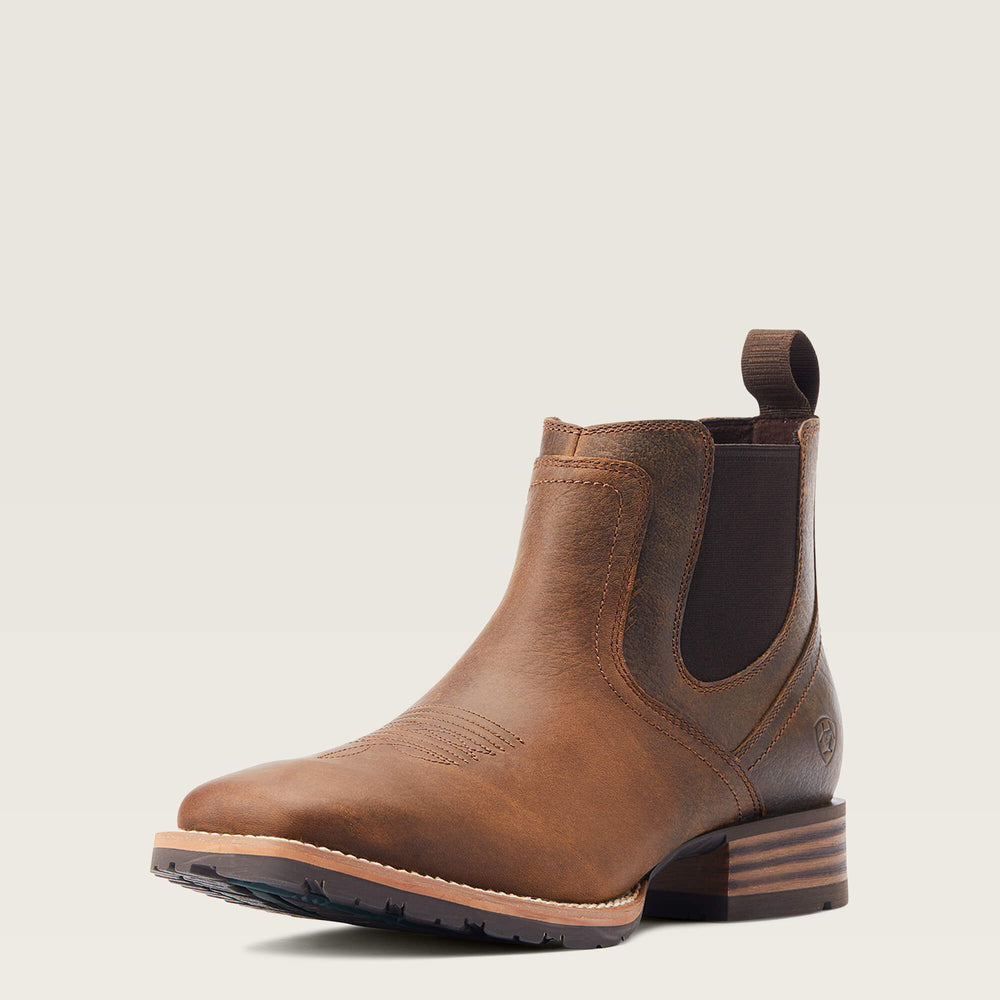 Hybrid Low Boy Wide Square Toe Chelsea Boot Men - OLD EARTH