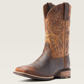 Slingshot Cowboy Boot Men - BARTOP BROWN