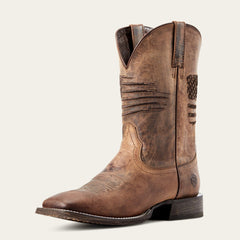 Circuit Patriot Cowboy Boot Men - WEATHERED TAN