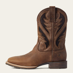 Hybrid VentTEK Western Boot Men - DISTRESSED TAN