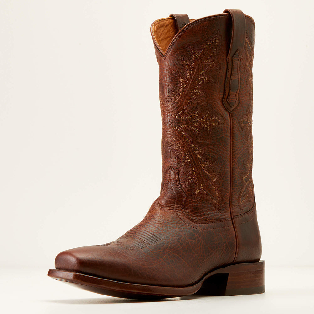Bench Made Stilwell Cowboy Boot Men - SADDLE BROWN BISON