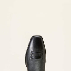 Booker Ultra Square Toe Western Boot Men - BLACK DEERTAN