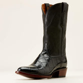 Bench Made James Western Boot Men - BLACK AMERICAN ALLIGATOR