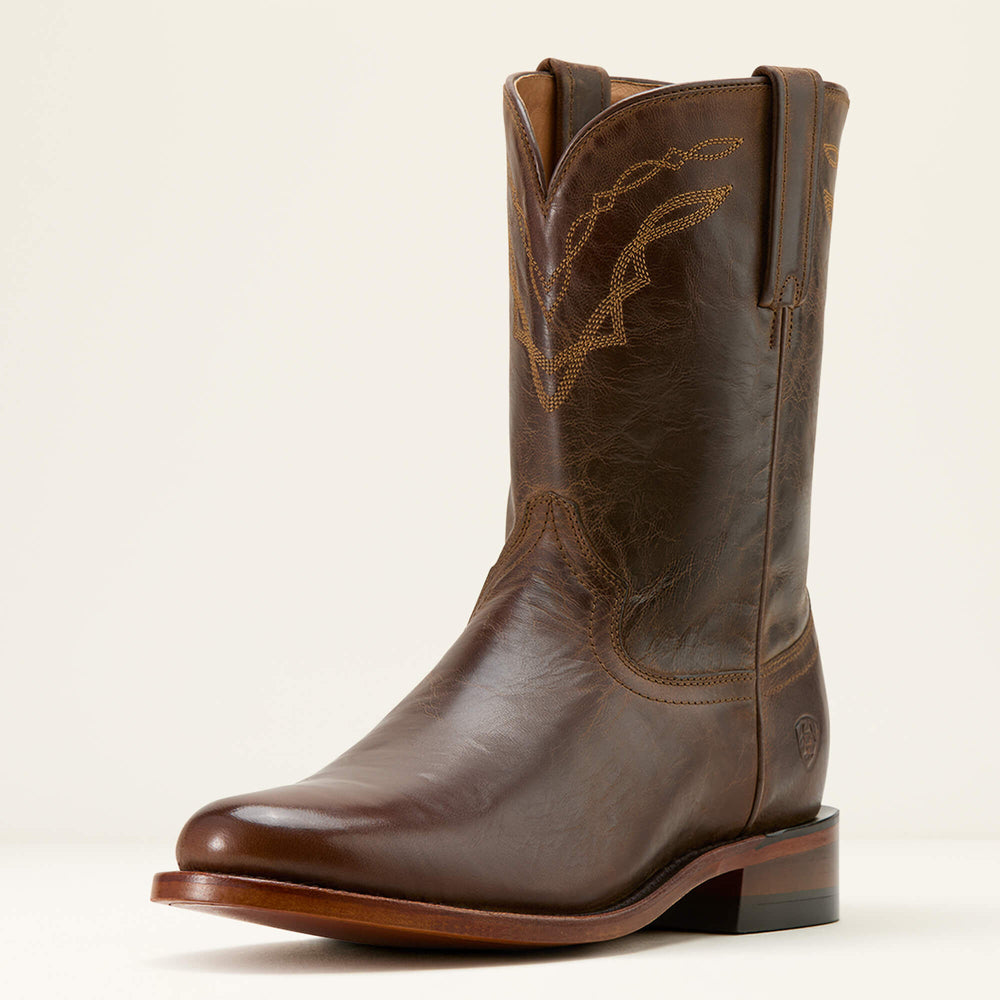 Downtown Western Boot Men - LOCO BROWN