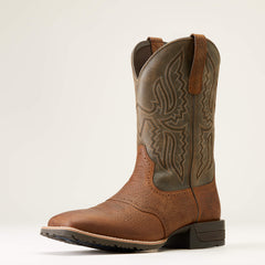 Hybrid Ranchway Western Boot Men - EARTH