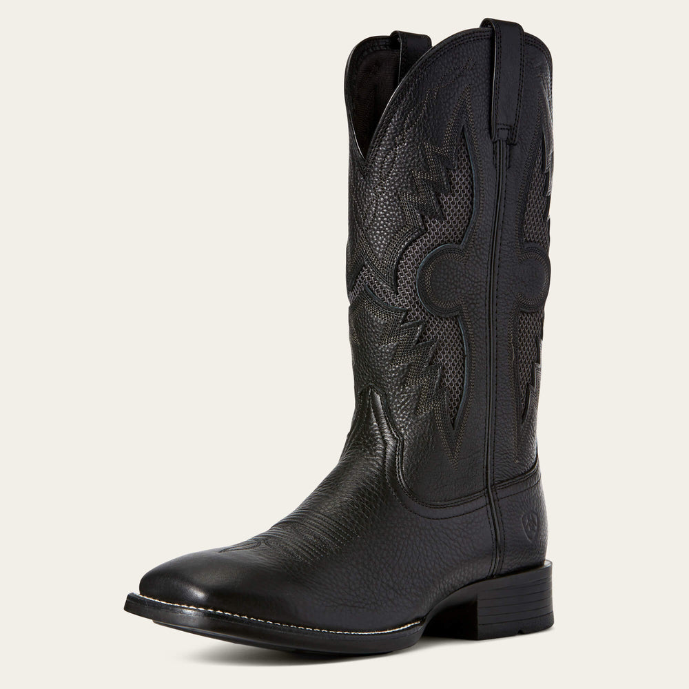 Solado VentTEK Western Boot Men - BLACK CARBON