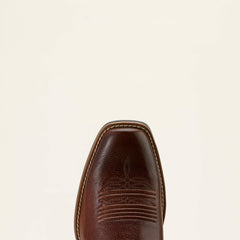 Hustler Cowboy Boot Men - BEASTY BROWN/PACIFIC BLUE