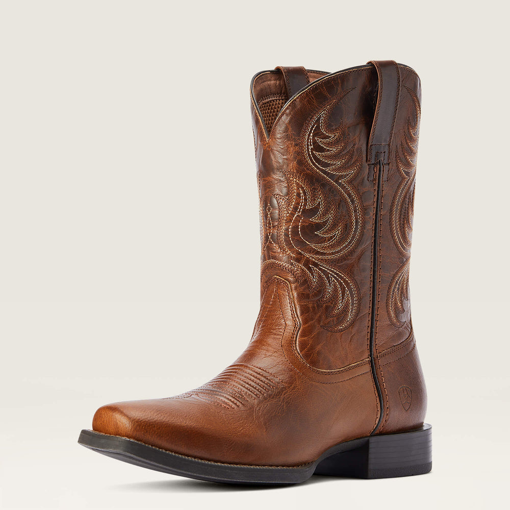 Sport Boss Man Western Boot Men - RICH COGNAC