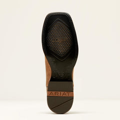 Circuit Paxton Cowboy Boot Men - RANCH BROWN SUEDE/BAYOU BLACK