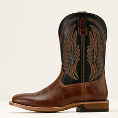 Sidestrike Cowboy Boot Men - GINGERSNAP/SUPPLE BLACK
