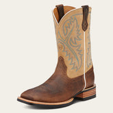 Quickdraw Western Boot Men - TUMBLED BARK