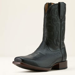 Bodie Western Boot Men - IRON BLACK