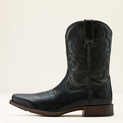 Bodie Western Boot Men - IRON BLACK