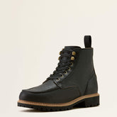 Split Rock Moc Toe Western Boot Men - BLACK MOCHA