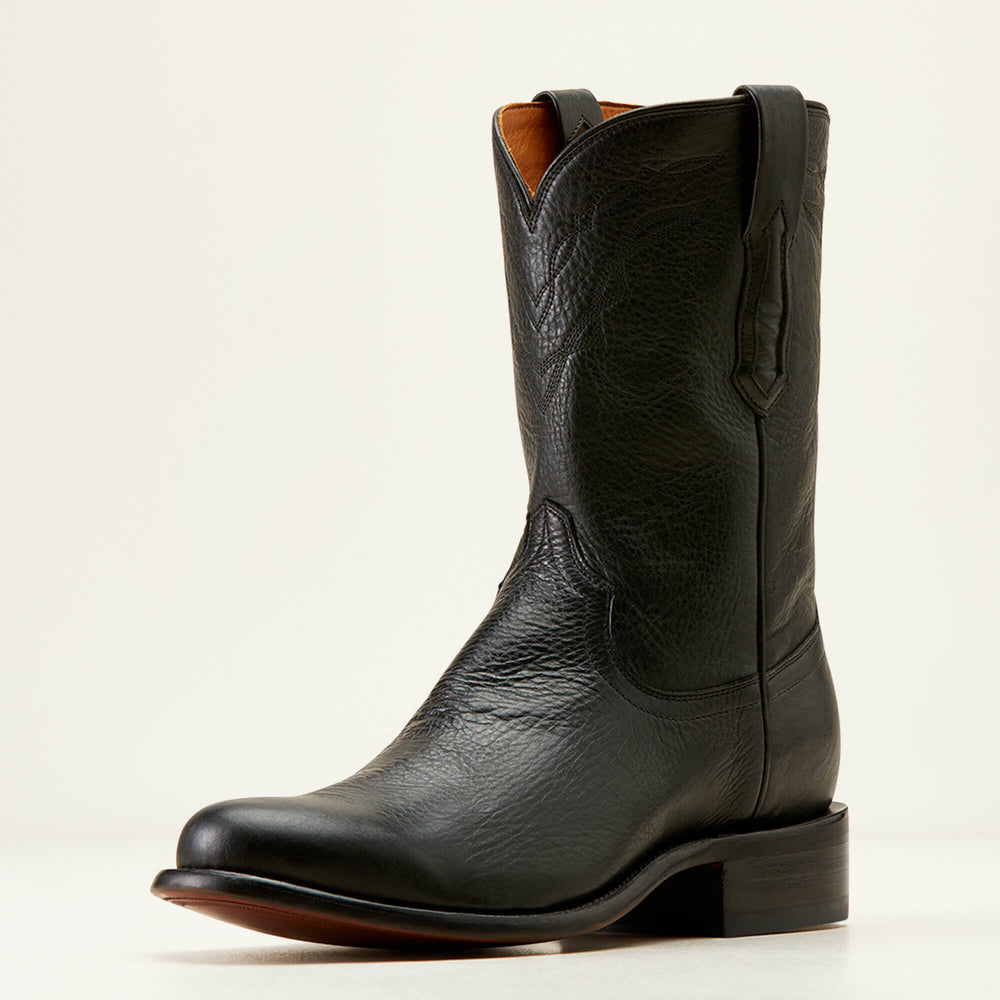 Bench Made Clanton Western Boot Men - COOL BLACK BISON