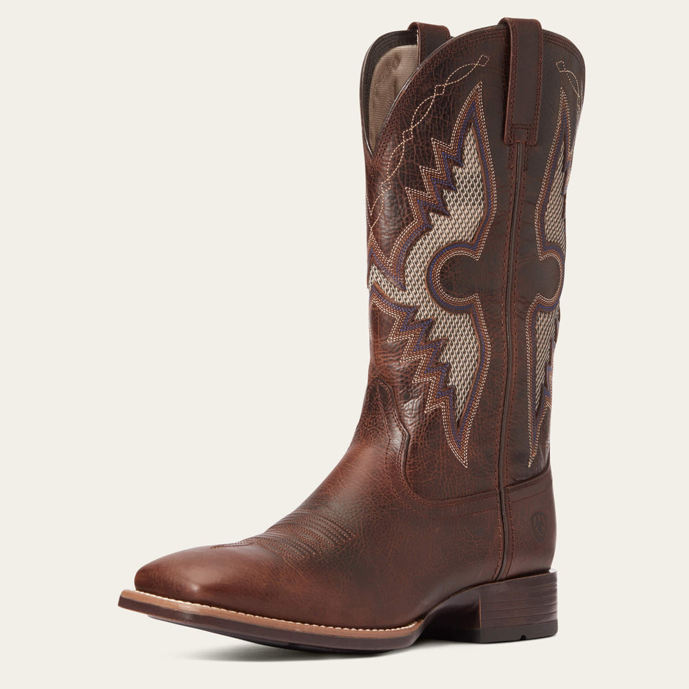 Solado VentTEK Western Boot Men - DARK WHISKEY