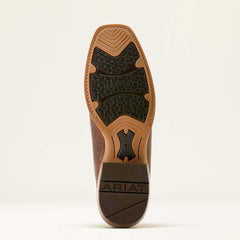 Stadtler Narrow Cutter Toe Cowboy Boot Men - ADOBE CLAY/FOOTHILL BROWN ROUGHOUT
