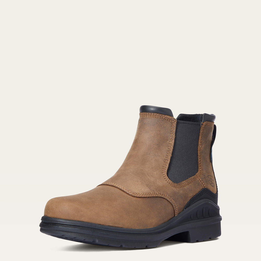 Barnyard Twin Gore II Waterproof Boot Men - ANTIQUE BROWN