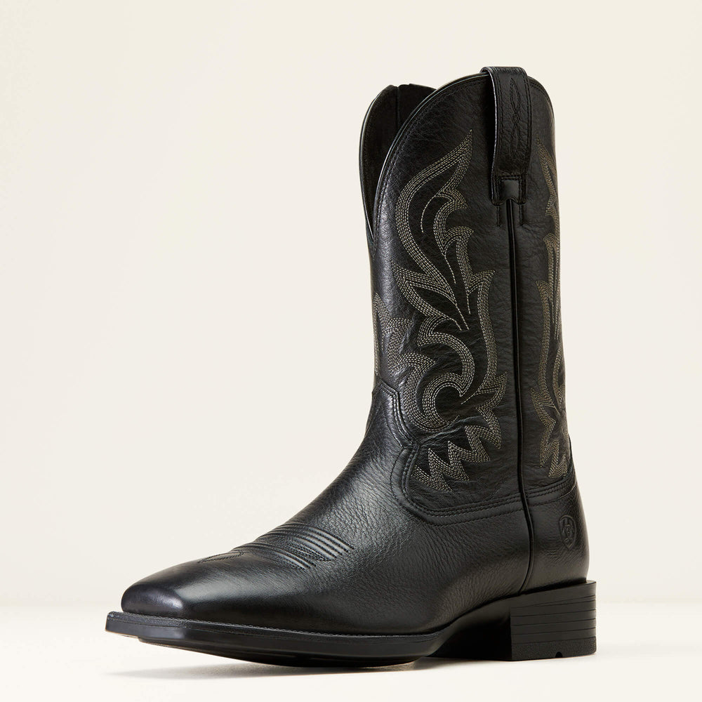 Slim Zip Ultra Western Boot Men - BLACK DEERTAN