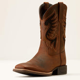 Cowpuncher VentTEK Cowboy Boot Men - BROWN OILED ROWDY