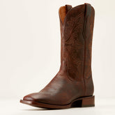Bench Made Bassett Cowboy Boot Men - SADDLE BROWN BISON
