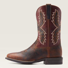 Pay Window Western Boot Men - BARTOP BROWN