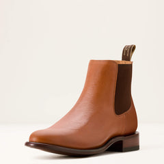 Bench Made Reed Western Boot Men - AGED COGNAC