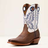 Bronc Stomper Cowboy Boot Men - HONEY TAN/BASIC WHITE