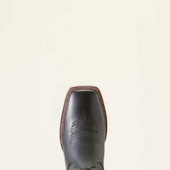 Bench Made Bassett Cowboy Boot Men - COOL BLACK BISON