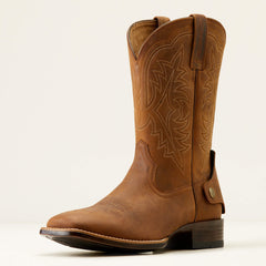 Ryden Ultra EZ Zip Cowboy Boot Men - DISTRESSED BROWN