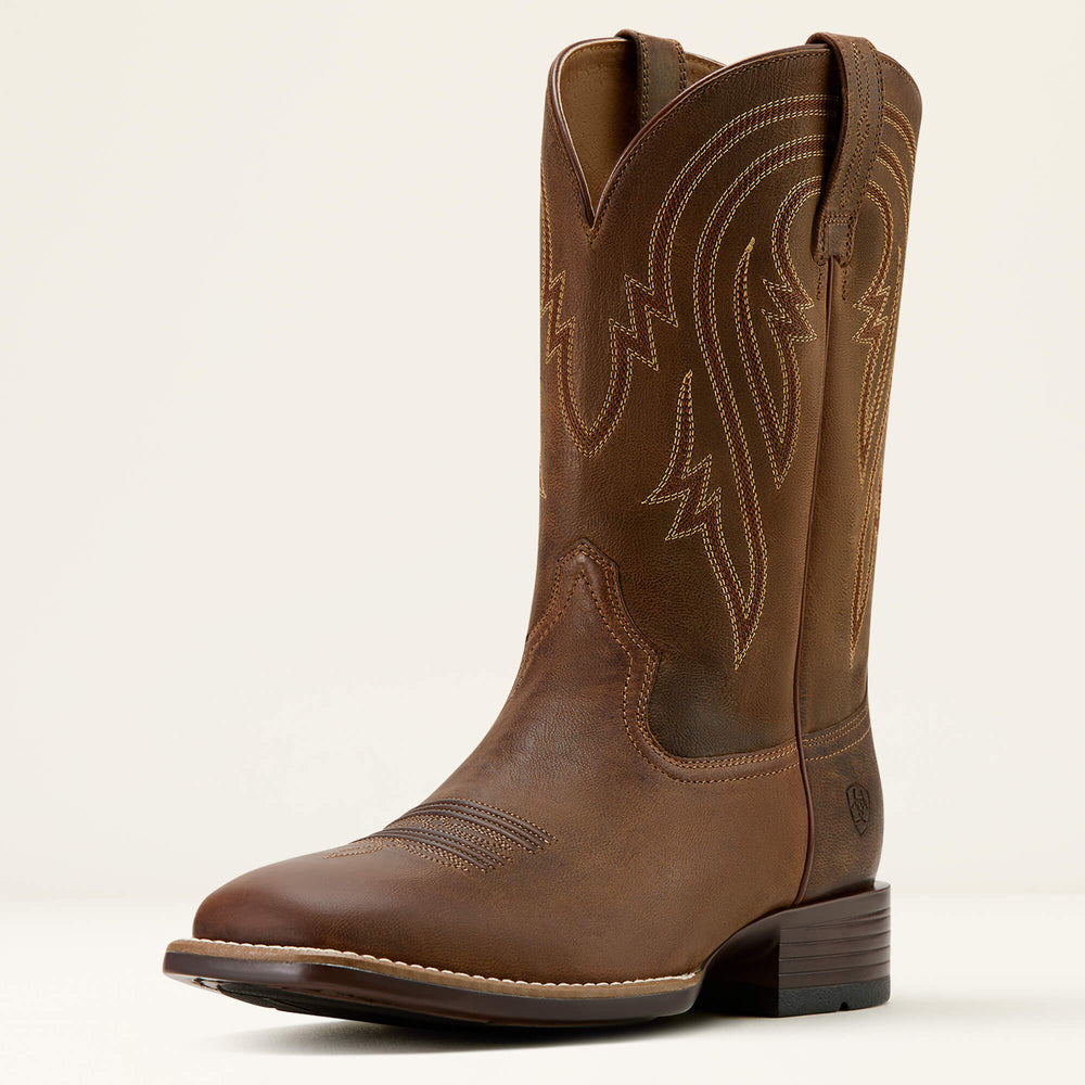 Plano Cowboy Boot Men - WOODY TAN