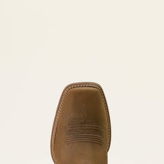 Sport Big Country Wide Square Toe Cowboy Boot Men - MUSTANG BROWN/SMOKEY CREAM
