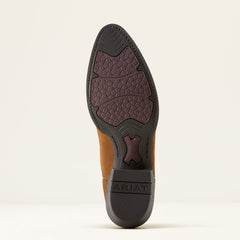 Heritage R Toe Western Boot Men - DIJON SUEDE