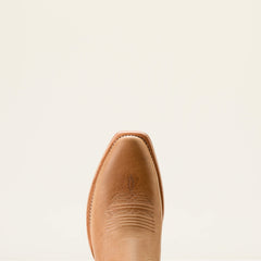 Futurity Champ Cowboy Boot Men - FLAXEN TAN/TRUE RED