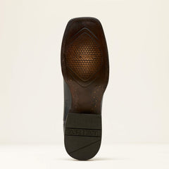 Sting Wide Square Toe Cowboy Boot Men - IRON ORE/FIRED BRICK