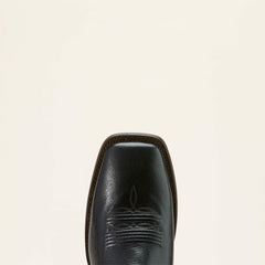 Sting Wide Square Toe Cowboy Boot Men - IRON ORE/FIRED BRICK