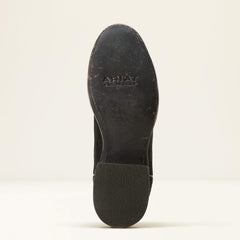 Downtown Western Boot Men - STONEWASHED BLACK SUEDE
