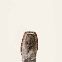 Dry Gulch Cowboy Boot Men - TAN PYTHON/ANCIENT BLACK