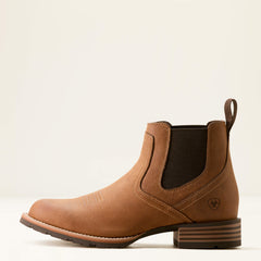 Hybrid Low Boy Round Toe Western Boot Men - DESERT BROWN