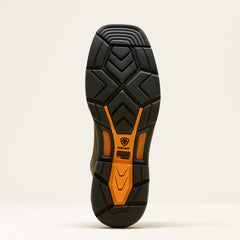 WorkHog XT Bolt Skull Waterproof Wide Square Toe Carbon Toe Work Boot Men - IRON COFFEE/BLACK