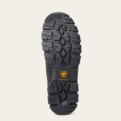 Treadfast 6" Waterproof Steel Toe Work Boot Men - DARK BROWN