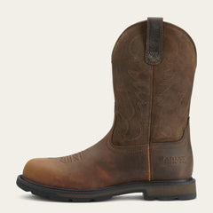 Groundbreaker Steel Toe Work Boot Men - BROWN