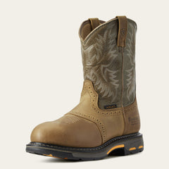 WorkHog Waterproof Composite Toe Work Boot Men - AGED BARK