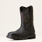 Sierra Shock Shield Steel Toe Work Boot Men - BLACK