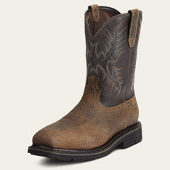 Sierra Puncture Resistant Steel Toe Work Boot Men - EARTH