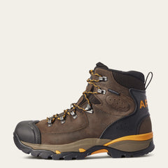 Endeavor 6" Waterproof Work Boot Men - CHOCOLATE BROWN