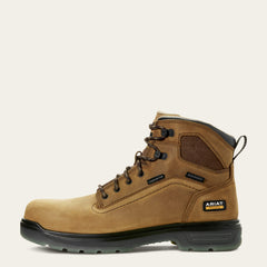 Turbo 6" Waterproof Carbon Toe Work Boot Men - AGED BARK