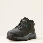 Outpace Shift Waterproof Composite Toe Work Shoe Men - BLACK