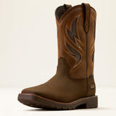 Activator VentTEK Waterproof Steel Toe Work Boot Men - DARK BROWN/WICKER