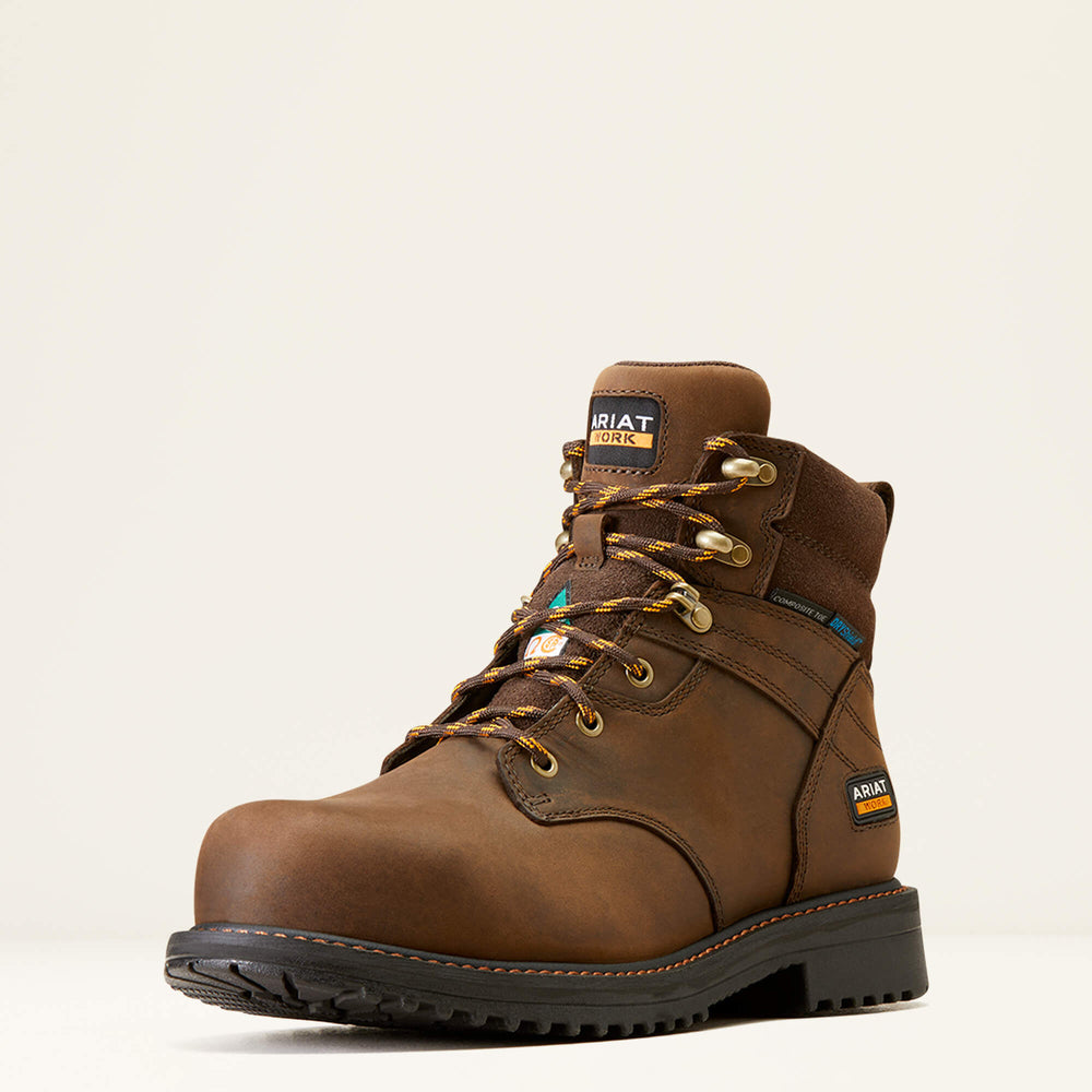 RigTEK 6" CSA Waterproof Composite Toe Work Boot Men - OILY DISTRESSED BROWN/OILY DISTRESSED BR